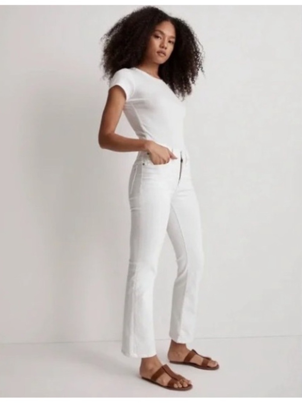 Madewell Mid Rise Kick Out Jeans Size 27 NWT